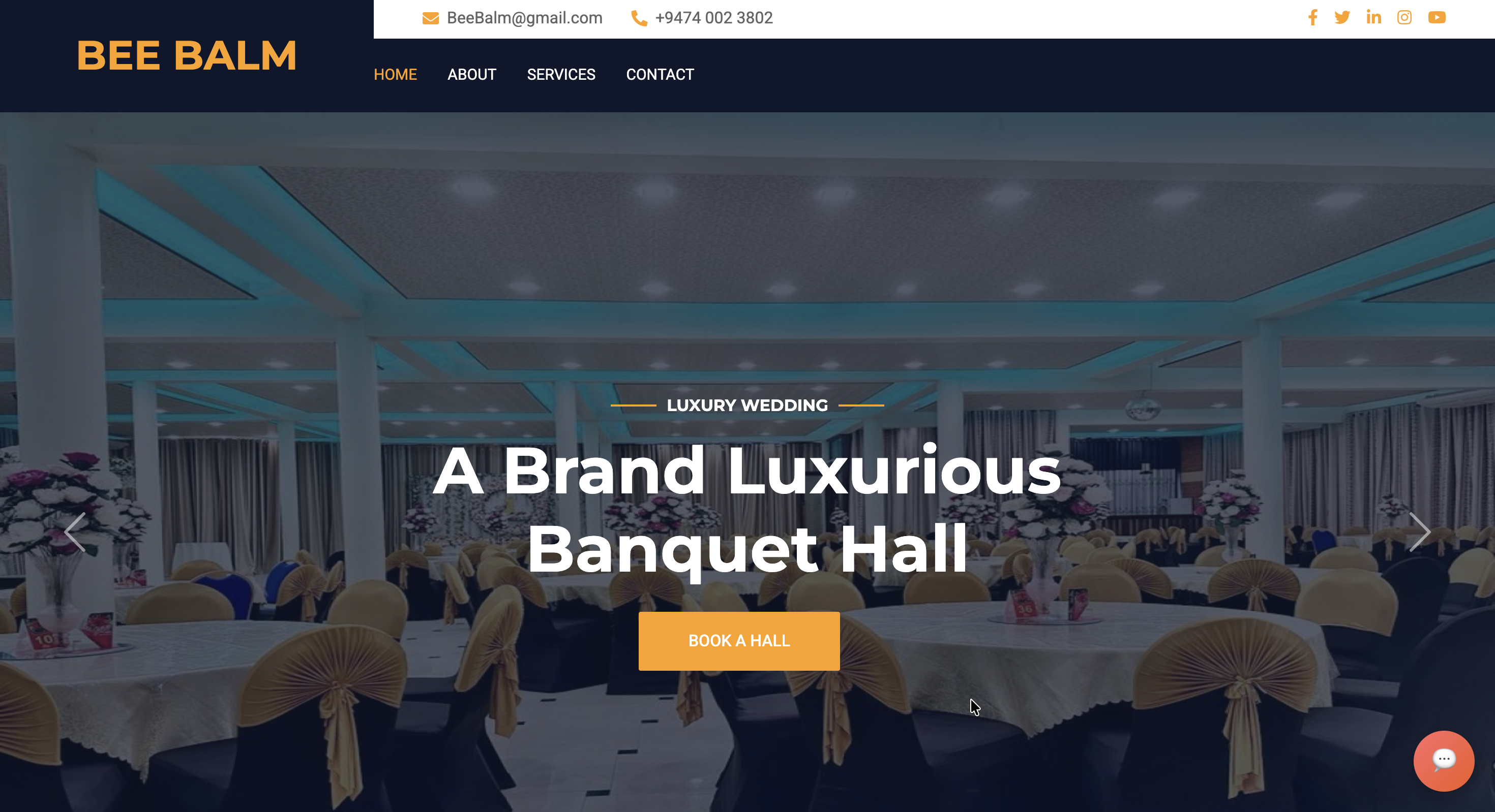 Luxury Banquet Hall